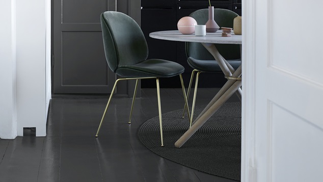 Exempel på målade trägolv