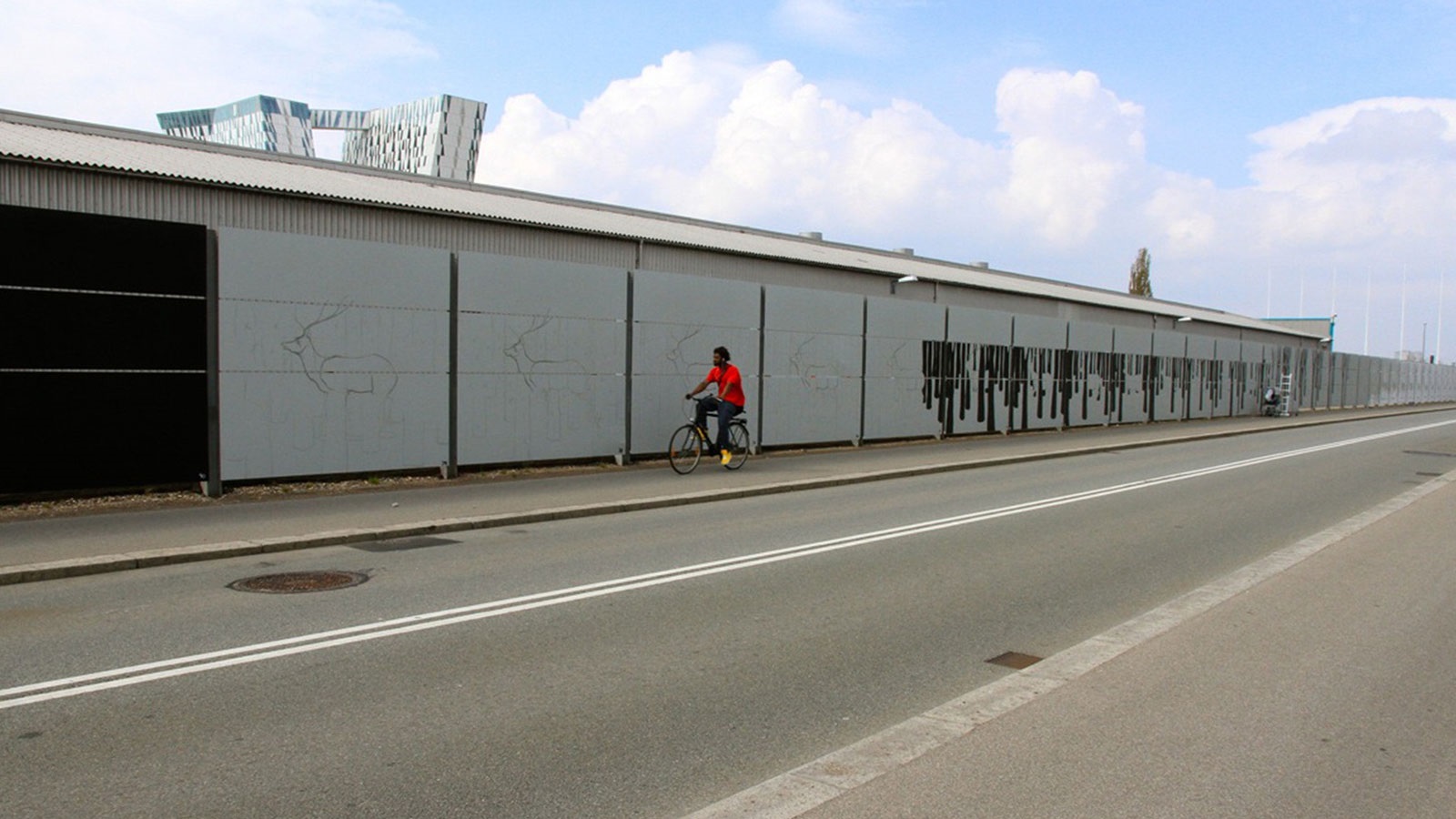 271 meter street art i Ørestaden