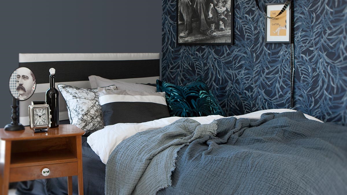 Tapet: Botanic Garden 510664-tapet. Kulör: Eilersen Genéve